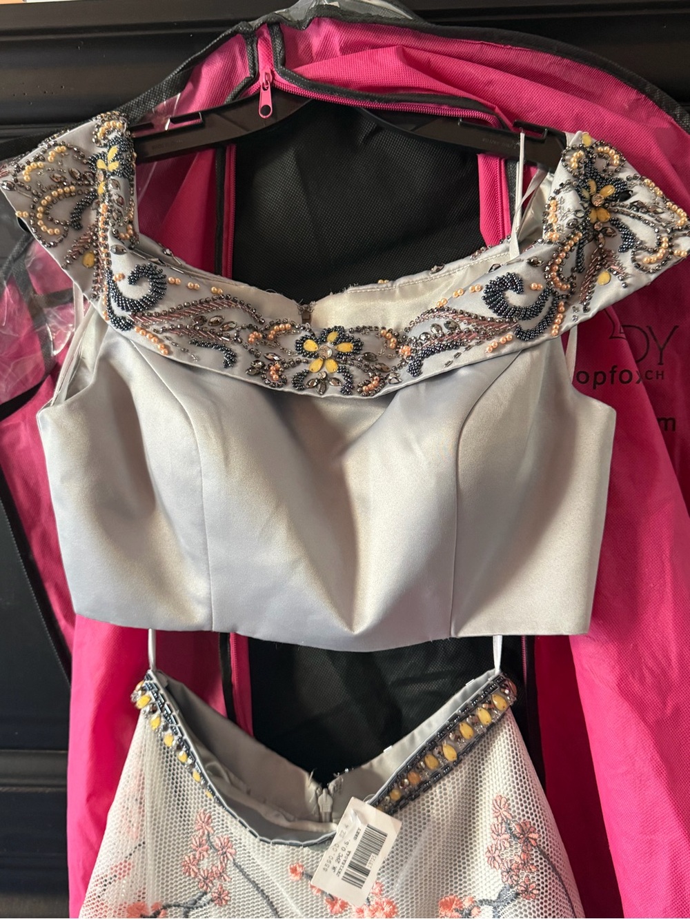 Beautiful 2 piece evening gown/formal wear. Never Worn